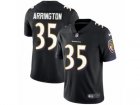 Mens Nike Baltimore Ravens #35 Kyle Arrington Limited Black Alternate NFL Jersey