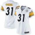 Women's Nike Pittsburgh Steelers #31 Ross Cockrell Limited White NFL Jersey