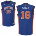 nba New York Knicks #16 Novak Blue(2011 Revolution Swingman 30)