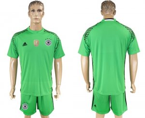 Germany Green Goalkeeper Soccer Jersey