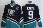 NHL Anaheim Ducks #9 Paul Kariya Black CCM Throwback Stitched Jerseys