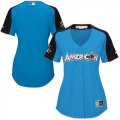Womens American League Majestic Blue 2017 MLB All-Star Game Home Run Derby Team Jersey