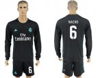 2017-18 Real Madrid 6 NACHO Away Soccer Jersey