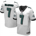 Nike Philadelphia Eagles #7 Sam Bradford Midnight white jerseys(Elite)