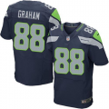 Nike Seattle Seahawks #88 Jimmy Graham blue jerseys(Elite)