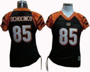 women Cincinnati Bengals #85 Chad Ochocinco black