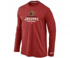 Nike Jacksonville Jaguars Critical Victory Long Sleeve T-Shirt RED