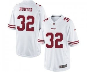 Men\'s Nike San Francisco 49ers #32 Kendall Hunter Limited White NFL Jersey