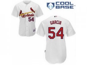 mlb St. Louis Cardinals #54 Jaime Garcia white jerseys