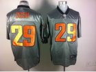 Nike NFL Chicago Bears #29 Michael Bush grey jerseys[Elite shadow]