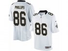 Mens Nike New Orleans Saints #86 John Phillips Limited White NFL Jersey