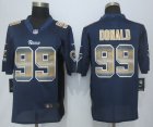 2015 New Nike St.Louis Rams #99 Donald Navy Blue Strobe Jerseys(Limited)