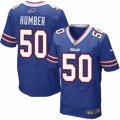 Mens Nike Buffalo Bills #50 Ramon Humber Elite Royal Blue Team Color NFL Jersey