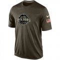 Mens Detroit Pistons Salute To Service Nike Dri-FIT T-Shirt