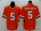 Nike Broncos #5 Teddy Bridgewater Orange Color Rush Limited Jersey