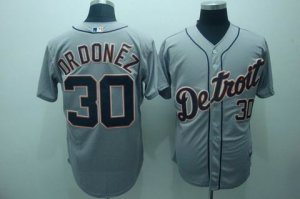 mlb detroit tigers #30 ordonez grey[cool base]