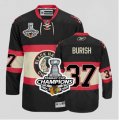 nhl jerseys chicago blackhawks #37 burish black third edition[2013 Stanley cup champions]
