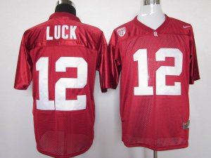 ncaa stanford cardinals #12 andrew luck red