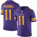 Youth Nike Minnesota Vikings #11 Laquon Treadwell Limited Purple Rush NFL Jersey