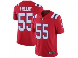 Mens Nike New England Patriots #55 Jonathan Freeny Vapor Untouchable Limited Red Alternate NFL Jersey