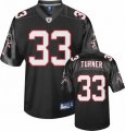 Atlanta Falcons #33 Michael Turner Black