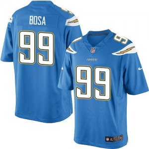 Nike San Diego Chargers #99 Joey Bosa Electric Blue Alternate Men Stitched NFL Limited Jersey