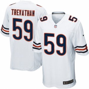 Men\'s Nike Chicago Bears #59 Danny Trevathan Game White NFL Jersey