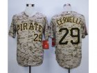 Mlb Pittsburgh Pirates #29 Francisco Cervelli Camo Alternate jerseys