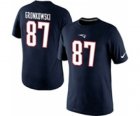 Nike New England Patriots Rob Gronkowski Pride Name & Number T-Shirt