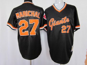 mlb San Francisco Giants #27 Marichal m&n black