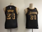 Lakers #24 Kobe Bryant Black 2018-19 City Edition Youth Nike Swingman Jersey