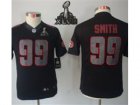 2013 Nike Super Bowl XLVII NFL Youth San Francisco 49ers #99 Aldon Smith Black Jerseys(Impact Limited)