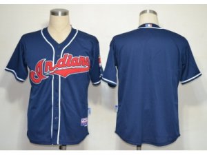 MLB Jerseys Cleveland Indians Blank Blue