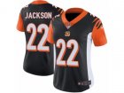 Women Nike Cincinnati Bengals #22 William Jackson Vapor Untouchable Limited Black Team Color NFL Jersey