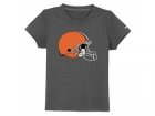 nike cleveland browns sideline legend authentic logo youth T-Shirt dk.grey