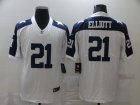 Nike Cowboys #21 Ezekiel Elliott White Vapor Untouchable Limited Jersey