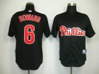 mlb philadelphia phillies #6 howard black