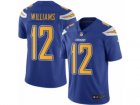 Mens Nike Los Angeles Chargers #12 Mike Williams Limited Electric Blue Rush NFL Jersey