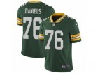 Mens Nike Green Bay Packers #76 Mike Daniels Vapor Untouchable Limited Green Team Color NFL Jersey