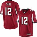 Mens Nike Atlanta Falcons #12 Mohamed Sanu Limited Red Team Color NFL Jersey