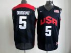 2012 usa jerseys #5 durant blue