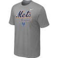 Nike MLB New York Mets 2014 Home Practice T-Shirt - Light Grey