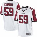 Mens Nike Atlanta Falcons #59 DeVondre Campbell Limited White NFL Jersey