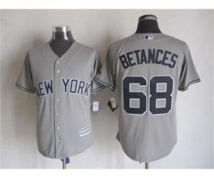 mlb jerseys new york yankees #68 betances grey[2015 new]