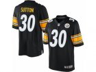 Mens Nike Pittsburgh Steelers #30 Cameron Sutton Limited Black Team Color NFL Jersey