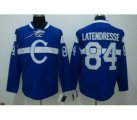 nhl montreal canadiens #84 lateneresse blue