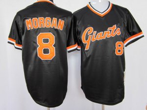 mlb San Francisco Giants #8 Morgan m&n black