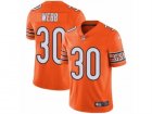 Mens Nike Chicago Bears #30 B.W. Webb Vapor Untouchable Limited Orange Rush NFL Jersey