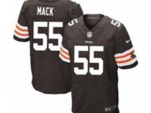 Nike NFL Cleveland Browns #55 Alex Mack Brown jerseys(Elite)