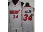 nba Miami Heat #34 Ray Allen white Jerseys[Revolution 30]